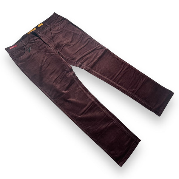 Enzo Stetch Pant (Dark Burgundy) Alpha 221