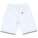 Makobi "Embossed" Shorts (White) 363