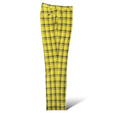 Prestige Plaid Pant (Yellow/Burgundy/Black) Yellow 305