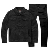 Jordan Craig Denim "Icon" Jacket (Black)