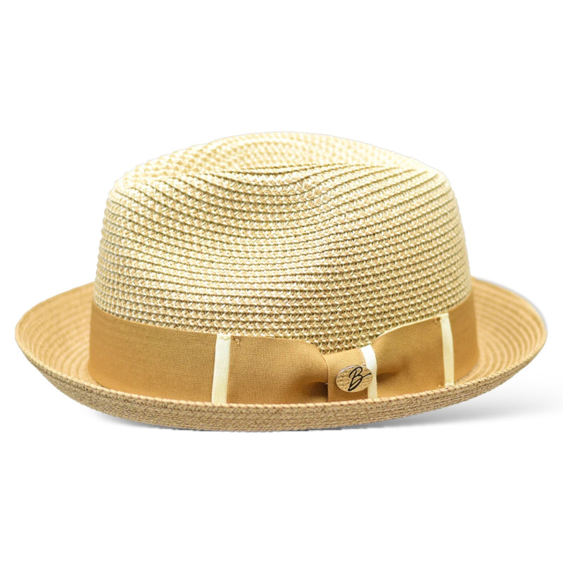 Bentley "Gino" Stingy Brim Hat (Ivory/Cream)