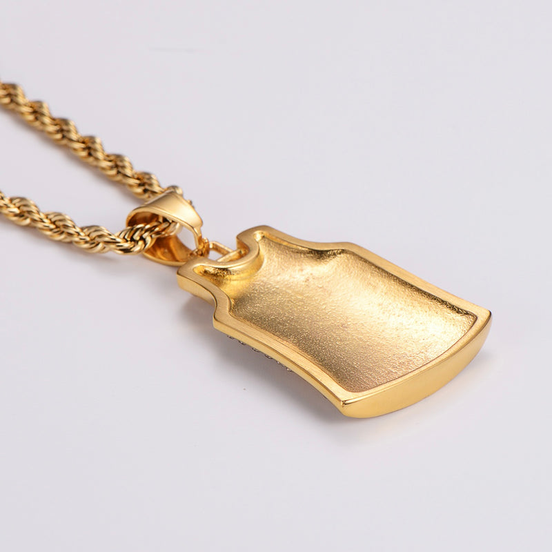 KALIKO "Kobe24" Rope Chain + Pendant (Gold) 0240