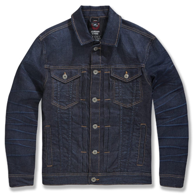 Jordan Craig "Elmhurst" Denim Jacket (Dark Indigo)