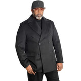 Canuti "Lankford" DB Peacoat (Black)