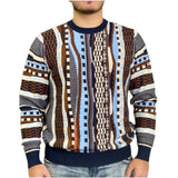 Cigar Couture "Sunset" Knit Sweater (Navy)