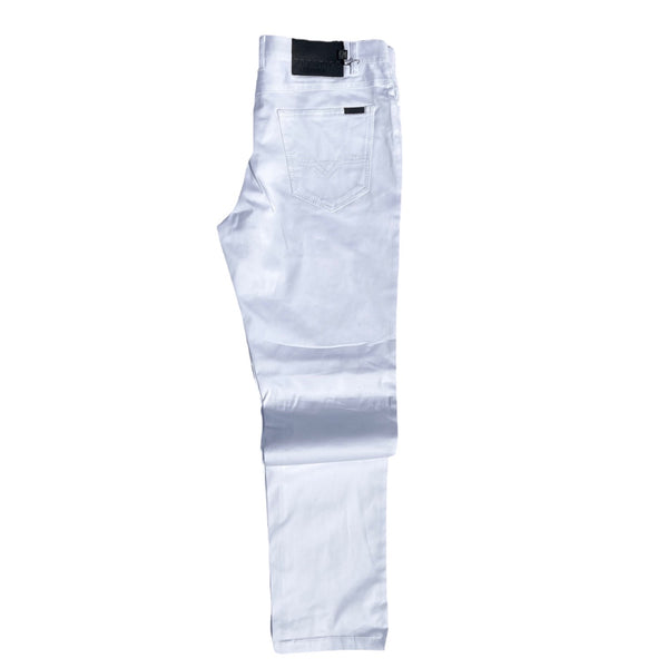 Prestige Casual Jean Pant (White) 100