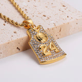 KALIKO "Kobe24" Rope Chain + Pendant (Gold) 0240