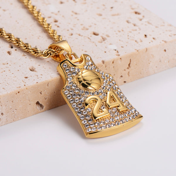 KALIKO "Kobe24" Rope Chain + Pendant (Gold) 0240