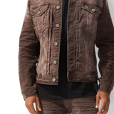 Jordan Craig "Lexington" Denim Jacket (Brown) RS