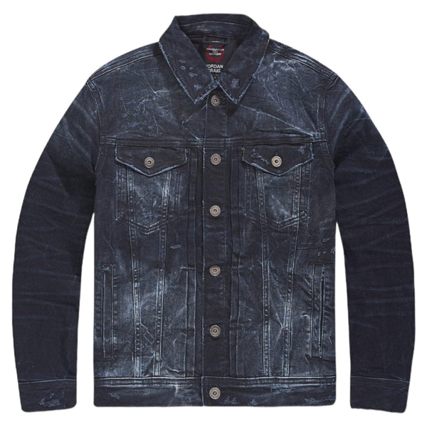 Jordan Craig "Icon" Denim Jacket (Midnight Blue)