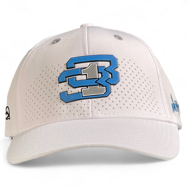 Detroit Native "313" Lions Hat (White/Blue)