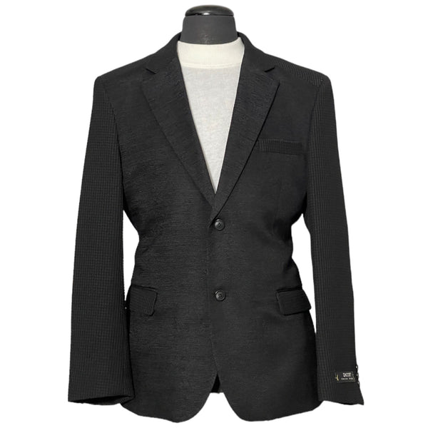 Zacchi "Dapper" Knit Blazer (Black)