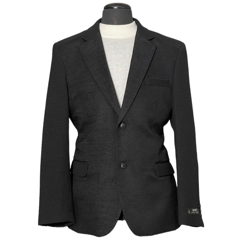 Zacchi "Dapper" Knit Blazer (Black)