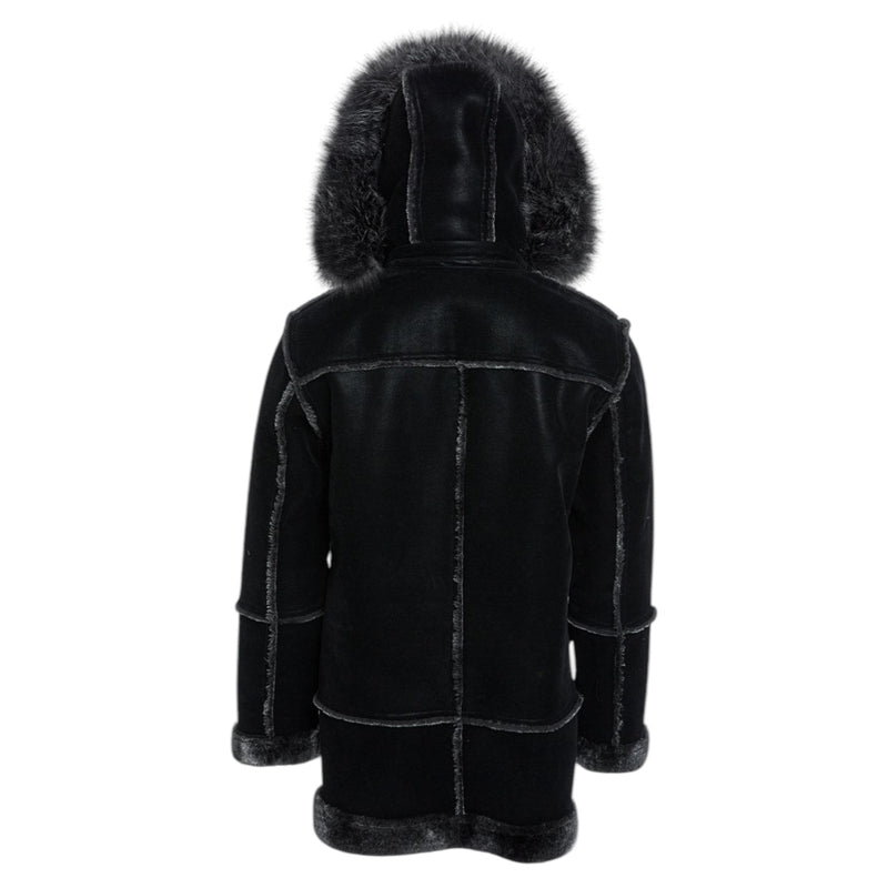 Jordan Craig Shearling Coat (Atmosphere Gray)