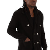 Military DB Cardigan (Black) OIM