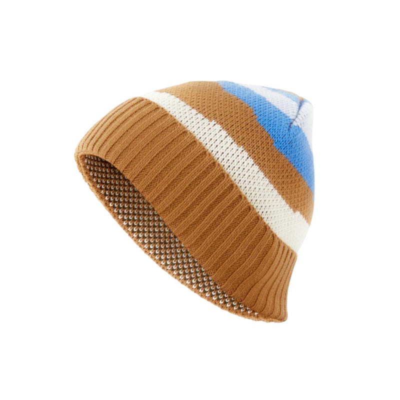 OIM G3 Beanie Hat (Tan/Blue/Olive)