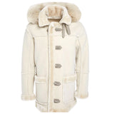 Jordan Craig Shearling Coat (Artic Wolf)