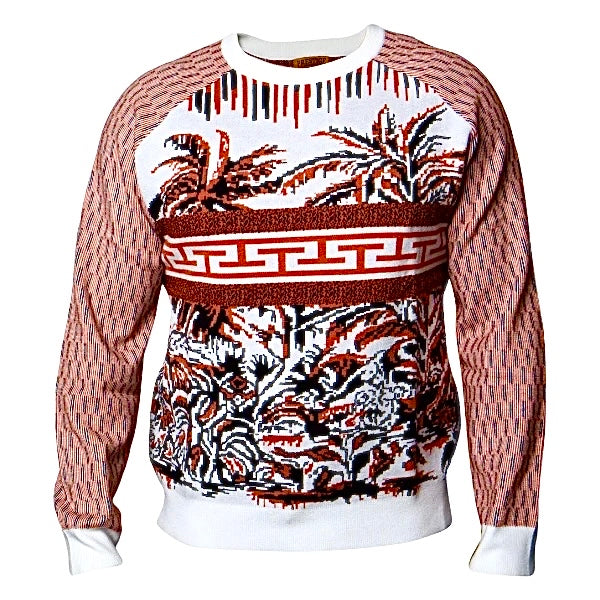 Prestige "Tropic" Sweater (Rust/Black)