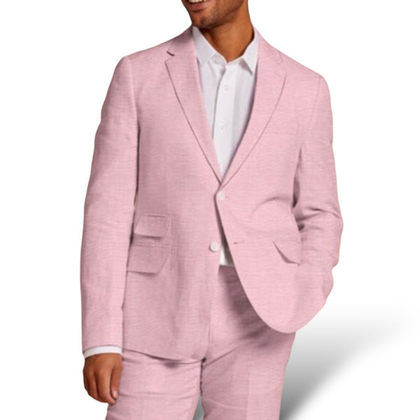 Inserch "Citris" Linen Blazer (Desert Rose) 880