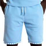 Makobi "Embossed" Short Set (Blue)