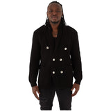 Military DB Cardigan (Black) OIM