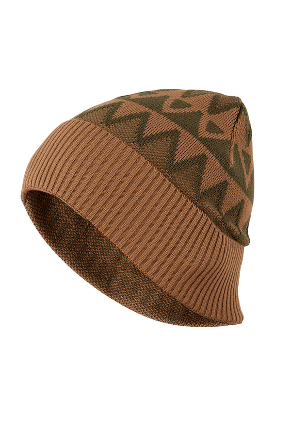 OIM Alpine Beanie Hat (Army/Tan)