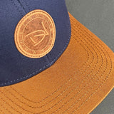 Detroit Native "Logo" Core Hat (Navy/Cognac)