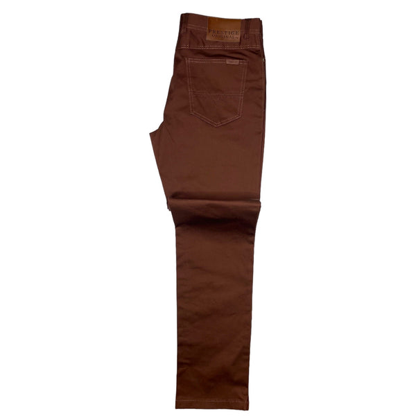 Prestige Casual Jean Pant (Brown) 100