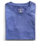 Steven Land Brushed Crew Neck (Blue)