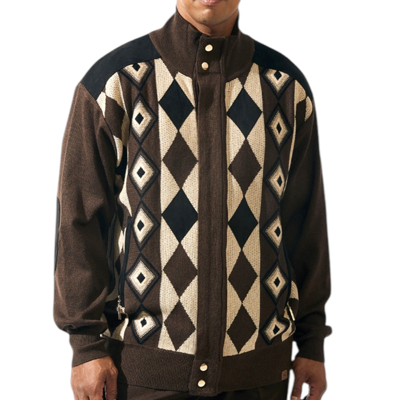 Silversilk "Cain" Sweater (Brick) 81026