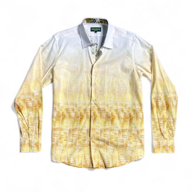 Inserch "Fade" Button up L/S (Yellow) 16