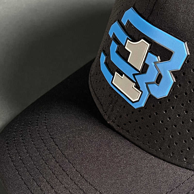 Detroit Native "313" Lions Hat (Black/Blue)