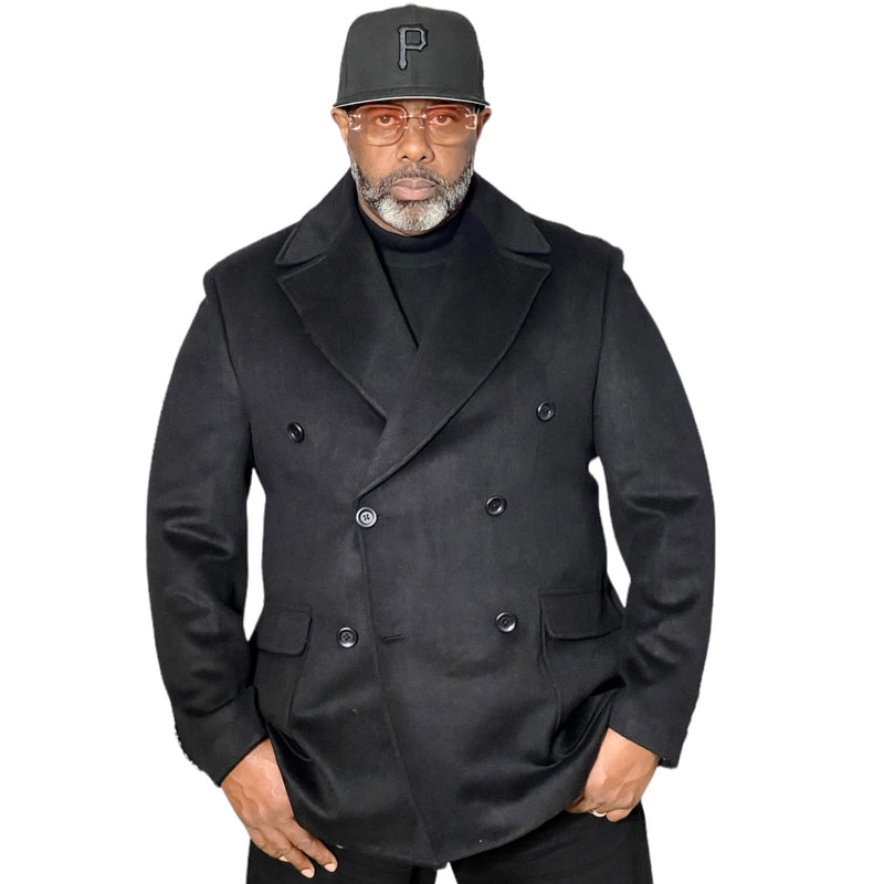 Canuti "Lankford" DB Peacoat (Black)