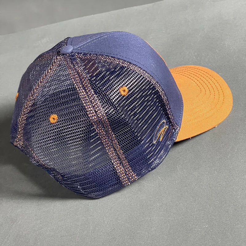 Detroit Native "Logo" Core Hat (Navy/Cognac)