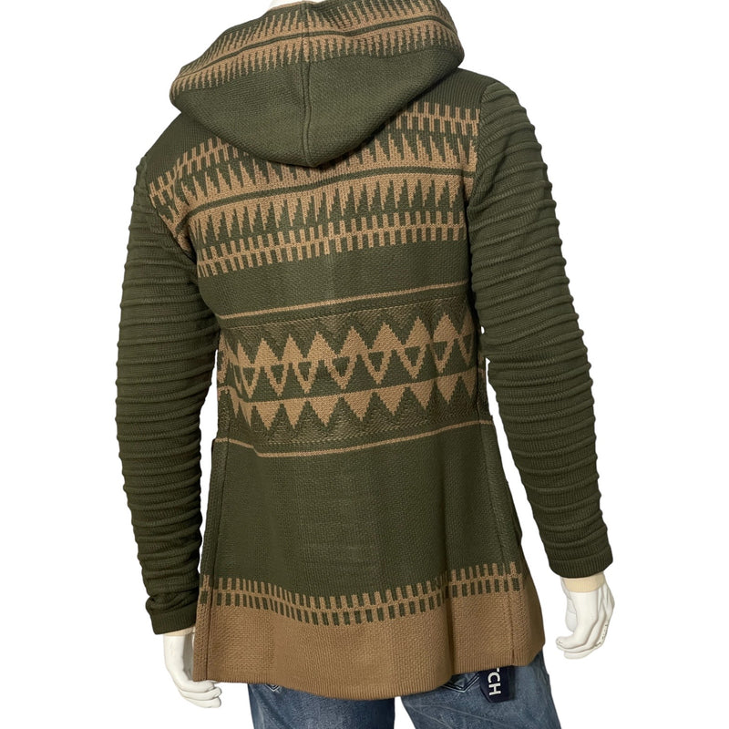 Alpine Sweater 3/4 Length (Army/Tan) OIM