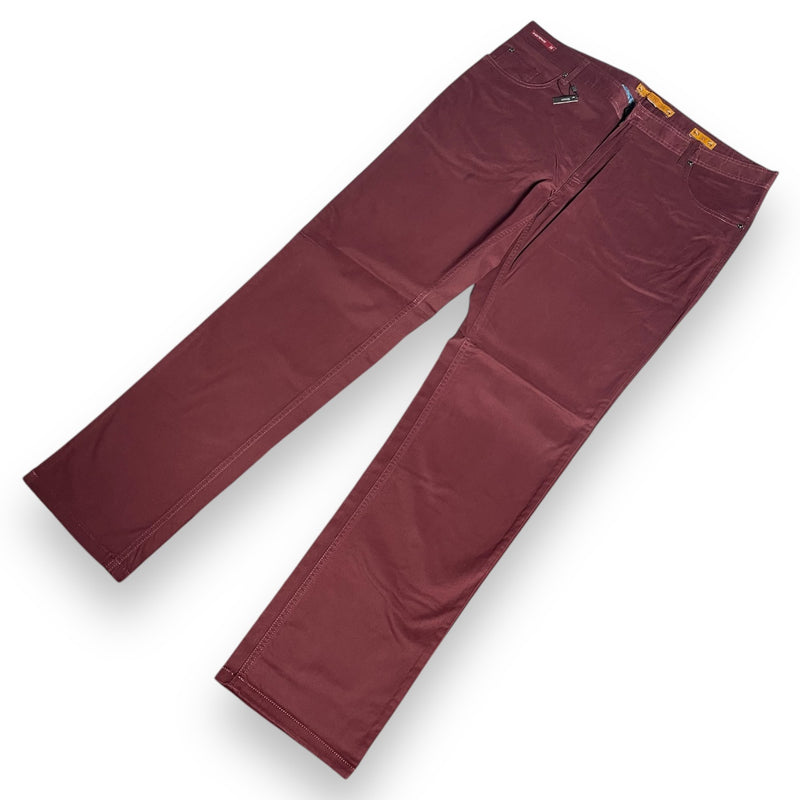 Enzo Stetch Pant (Burgundy) Alpha 217