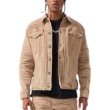 Jordan Craig "Maxton" Denim Jacket (Khaki)