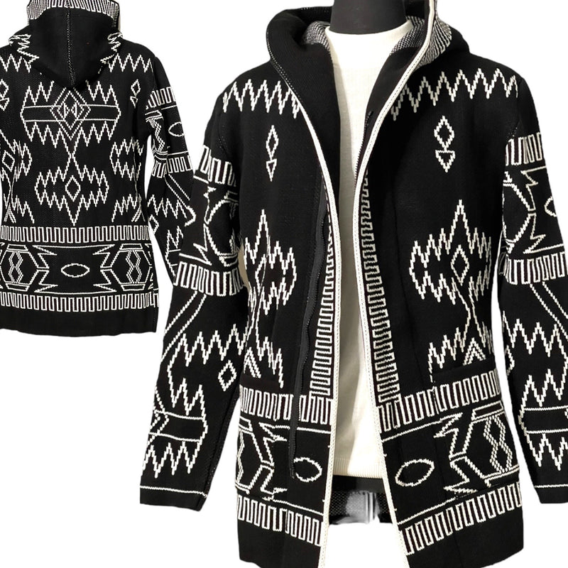 Arrowhead 2.0 Cardigan 3/4 Length (Black/White) OIM