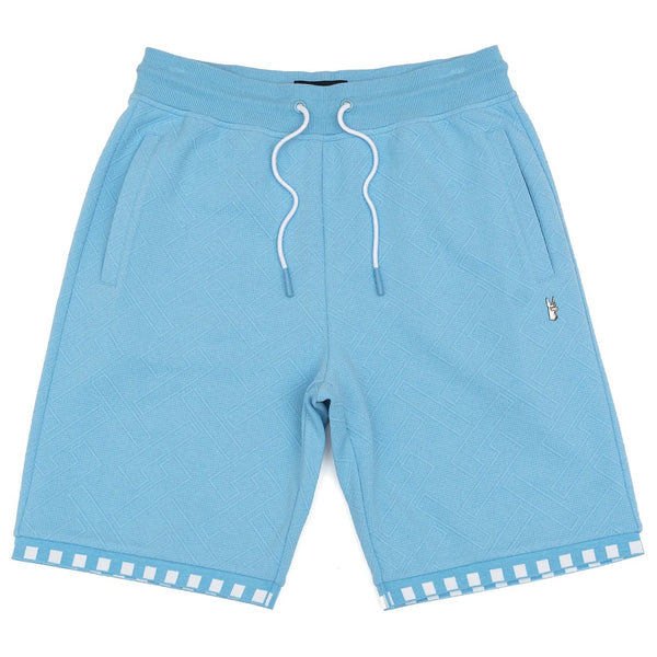 Makobi "Embossed" Shorts (Blue) 363