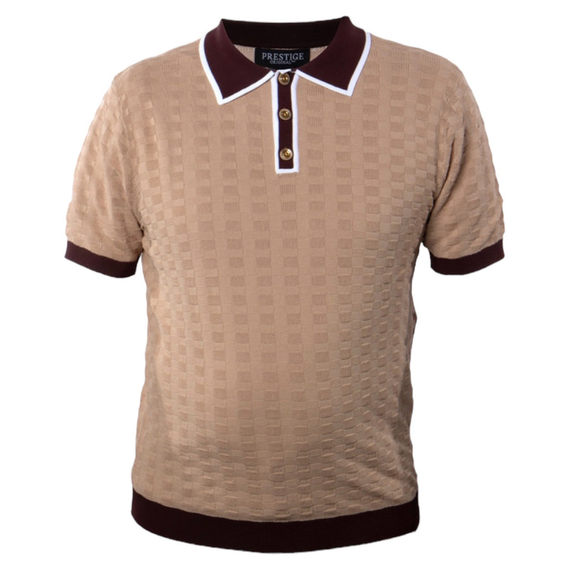 Prestige "Keenan" Luxury Knit (Oatmeal/Brown) 373