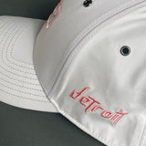 Detroit Native "313" Flexfit Hat (White/Pink)