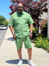 Lanzino Cargo Short Set (Avacado)