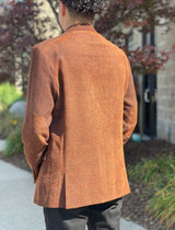 Zacchi "Dapper" Knit Blazer (Cinnamon)