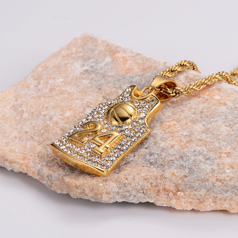 KALIKO "Kobe24" Rope Chain + Pendant (Gold) 0240