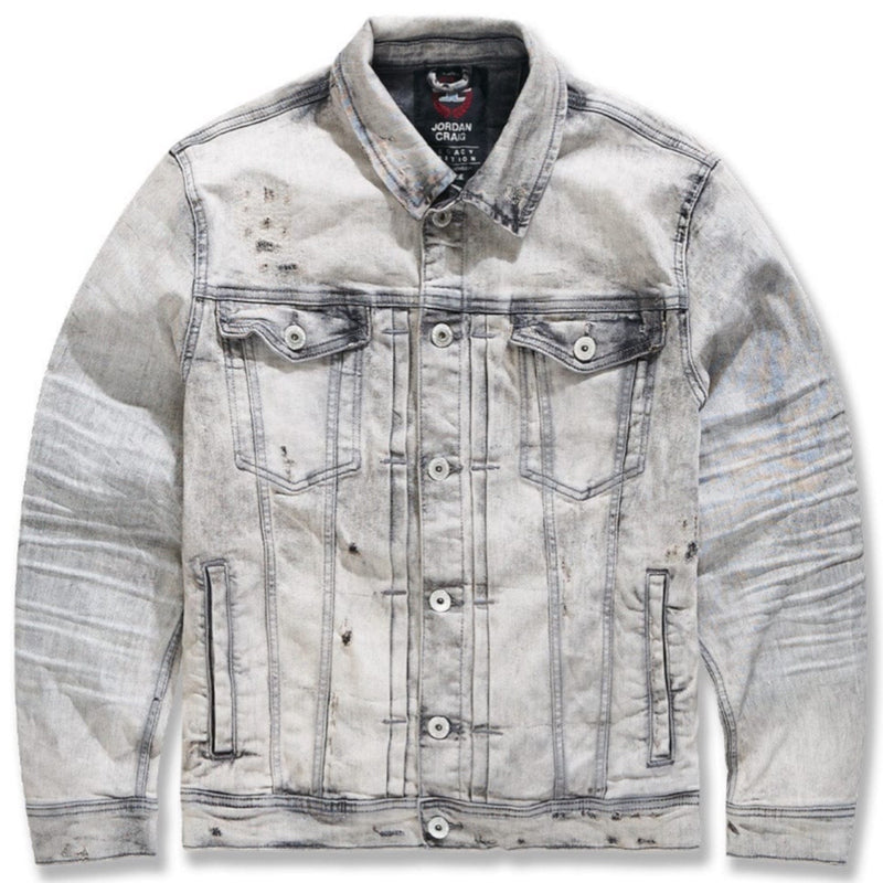 Jordan Craig "Claxton" Denim Jacket (Bone White)