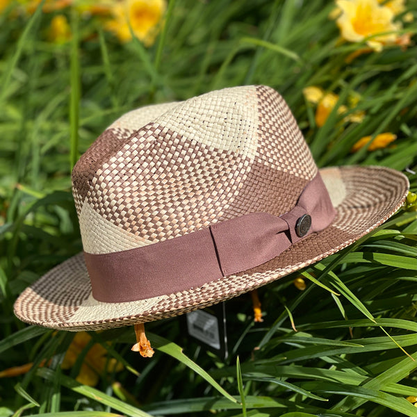 Bruno Straw Hat "Cubano" (Brown/Natural)