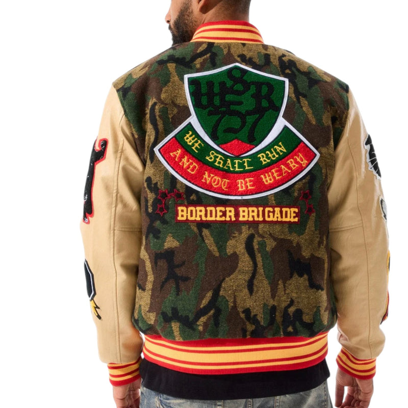 Jordan Craig Wool Bomber Jacket (Camo)