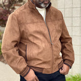 Enzo "Belmont" Car Coat (Brown)