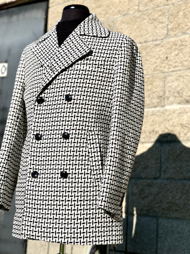 Lanzino "Dublin" DB Peacoat (Black/White)