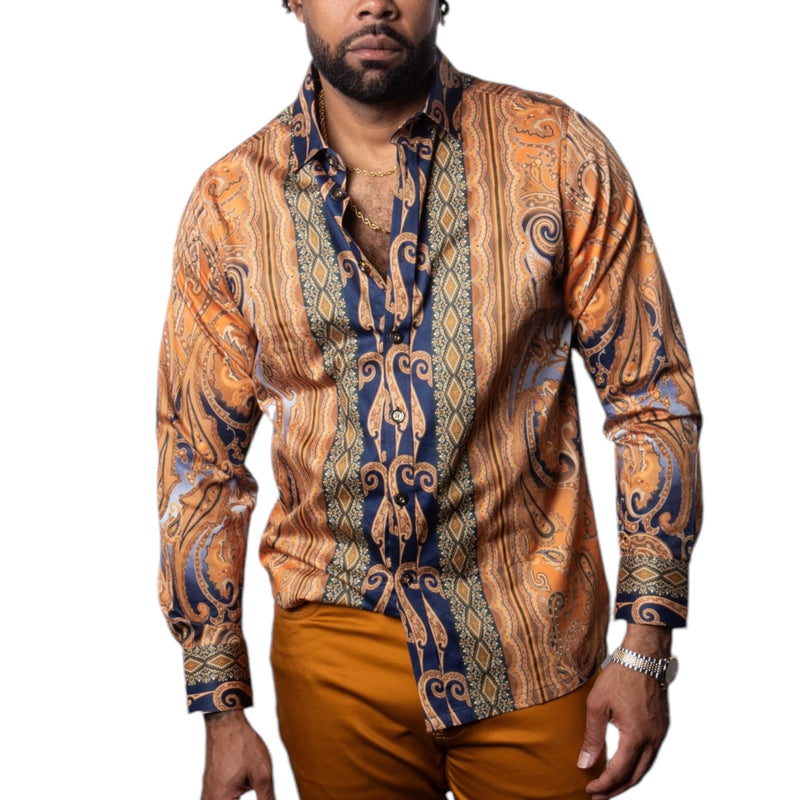 Prestige Cotton Luxury Shirt (Gold) 401